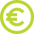 euro (2) paiement pour les taxi à Bruxelles